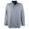 thumbnail image 2 of Tommy Bahama Men's Flipfield Snap Mock Pullover Sweatshirt RHthr Small, 2 of 6