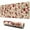 Pioneer Flower Floral, variant on Long Mouse Pads for Desk,Pioneer Flower Floral Print Pattern Desk Mats on Top Of Desks, Desk Mouse Pad Extra Large with 3mm Non-Slip Base and Stitched Edge for Gaming,Office,Work,Home 31.5"x11.8"