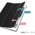 thumbnail image 2 of Case for iPad 9.7 2018/2017, iPad Air 2, iPad Air - Lightweight Slim Shell Cover with Translucent Frosted Back Protector, Auto Wake/Sleep for iPad 6th / 5th Gen, iPad Air 1/2, Black, 2 of 7