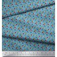 thumbnail image 2 of Soimoi Poly Georgette Fabric Scientific Lab Equipments Education Theme Print Fabric by The Yard 42 Inch Wide, 2 of 3
