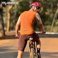 thumbnail image 4 of YKYWBIKE 2024 Maillot de ciclismo para hombre, camiseta de manga corta de verano para bicicleta de carretera, ropa de ciclismo, maillot ajustado para equipo profesional, 4 of 5