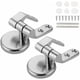 thumbnail image 1 of Bisagras de aleación de zinc, construcción duradera para un soporte confiable del asiento del inodoro, 1 of 4