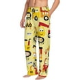 thumbnail image 2 of Balery Men'S Funny Construction Vehicles Pants,Sleepwear Pants,Pajama Pants,Pj Bottoms Drawstring And Pockets-Small, 2 of 9