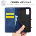 thumbnail image 6 of Compatible with Samsung S20 Plus Wallet Case, PU Leather Flip Folio Case with Card Holders RFID Blocking Kickstand [Shockproof TPU Inner Shell] Phone Cover For Samsung Galaxy S20 Plus,blue, 6 of 11