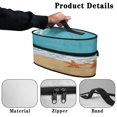 thumbnail image 5 of HELLHERO Travel Steamer Storage Bag Starfish Beach, Universal for Most Iron Durable & Protective Carrying Case(Case Only), 5 of 6