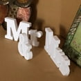 thumbnail image 6 of Wooden Mr. & Mrs Letter Wedding Sign for Wedding Table, Large Logo Letters for Sweetheart Table, Photo Props Wedding Decorations for Anniversary, 6 of 8