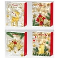 thumbnail image 1 of Christmas Gift Bags (Gold Merry Christmas) (Asstd) (Large) - Set of 12, 1 of 4
