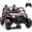 Pink, variant on Joyracer 24 Volt Ride on Toys , 4WD 2-Seater Electric Car for Kids with Remote Control, Power Car Wheels, Music & Bluetooth, LED Lights, Rear Storage Box, Red