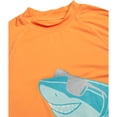 thumbnail image 2 of iXtreme Boys Rash Guard Set - 2 Piece Quick Dry Long Sleeve Swim Shirt and Boys Swim Trunks, 2 of 6