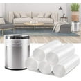 thumbnail image 3 of Small Trash Bags, SHAANXIXIAN 4 Gallon Trash Bag/Small Garbage Bags, Strong Wastebasket Liners for Bathroom Bedroom Office Trash Can, Clear 200 Counts, 3 of 3
