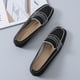 thumbnail image 5 of Zapatos casuales de tacón plano con punta redonda y parte superior baja para mujer Wmkox8yii  FOPL2145, 5 of 8