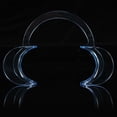 thumbnail image 3 of 10 piezas de abridor bucal blanqueador de dientes, retractor dental transparente tipo C, azul, mediano, 3 of 3