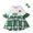 Green, variant on Penkiiy Girls Children's Spring Autumn St. Patrick's Day Flared Long Sleeve Plaid Dress + Hairband 2 Piece Set Tutu Dresses for Toddler Girls 4-5 Years Green 2023 Summer Deal