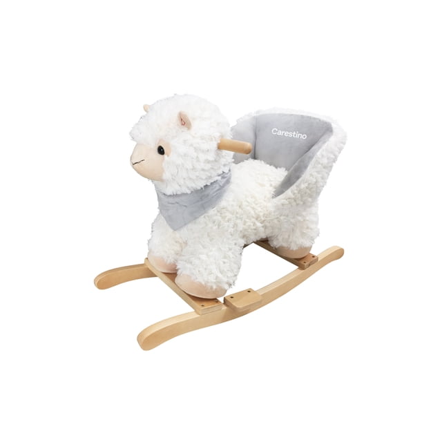Mecedor Peluche Llama blanco