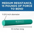 thumbnail image 2 of THERABAND FlexBar Resistance Bar, Medium, Green Flex Therapy Bar for Physical Therapy, Wrist & Forearm Exercise Equipment, Non Slip Grip, Compact Design, 2 of 13