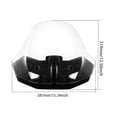 thumbnail image 4 of MYG Sport Windshield for Ryker 600 900 Adjustable Vented Wind Windscreen Wind Deflector Compatible with for Can-Am Ryker 600 900 (White), 4 of 7