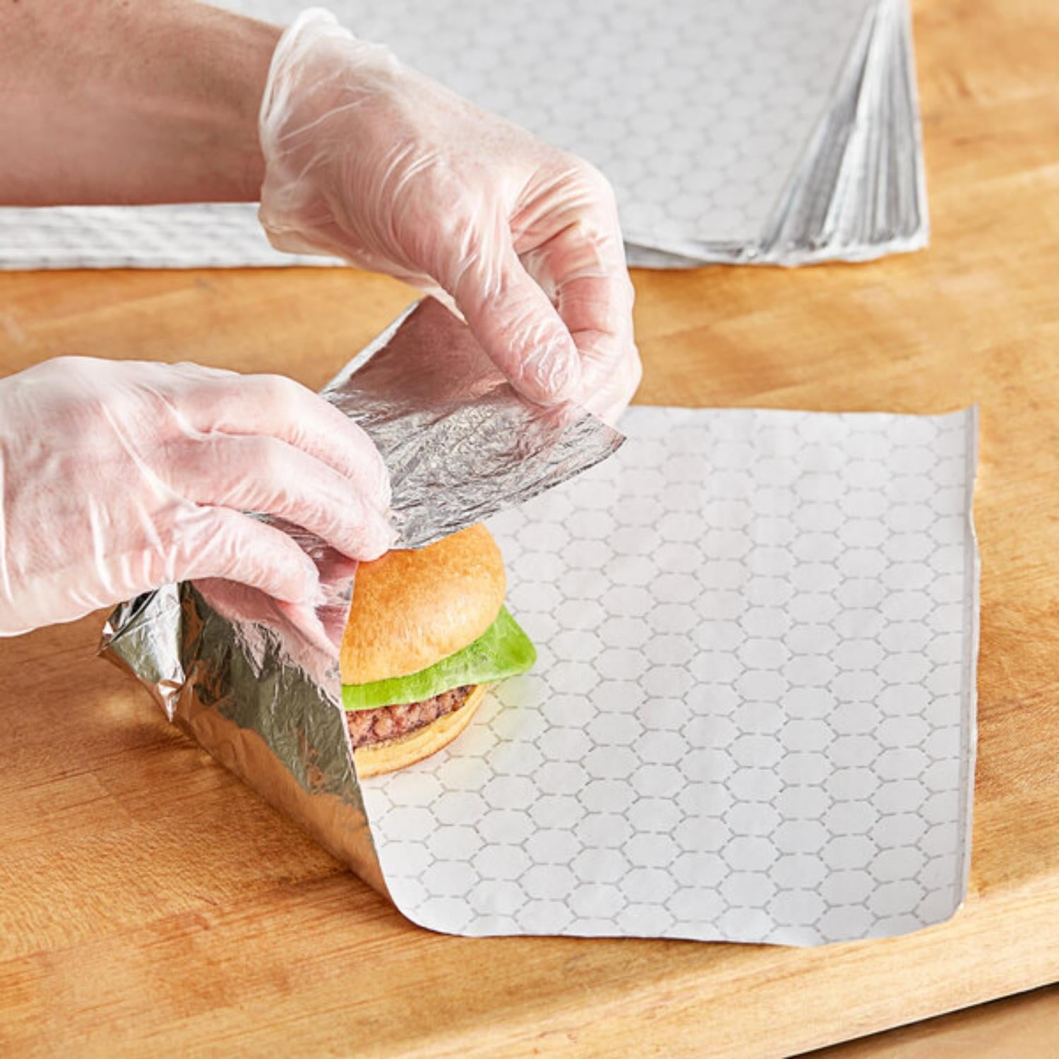 KS Reynolds Pre-Cut Single Sheet Premium Aluminum Foil Easy to Use &  Dispensing Great for Storing Wrapping Sandwiches Burritos Left Over  Grilling