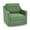 Green, variant on HOMREST Swivel Accent Chair Sets of 2, 360° Rotation Linen Fabric Armchair Modern Barrel Chairs with Lumbar Pillow for Reception Living Room Bedroom Home and Office,Orange