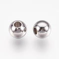 thumbnail image 2 of 100pcs Resistant 316 Stainless Steel Spacer Beads Rondelle Stainless Steel Color 8x7mm Hole: 2.5mm DIY, 2 of 2