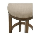 thumbnail image 4 of Alaterre Furniture Natick Backless Counter Height Wood Stool, Brown, 4 of 6