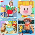 thumbnail image 4 of Cartoon Party Favors, 50pcs Cartoon Birthday Favors - Goodie Bags Key Chains Stickers Photo Props for Birthday Decorations, 4 of 5