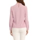 thumbnail image 3 of BLUSA DE CHIFFON CON CUELLO ALTO INSPIRADA EN CHIC OTOÑO INVIERNO PARA MUJER, CAMISA DE MANGA LARGA DE NEGOCIOS CASUAL EN ROSA, 3 of 6