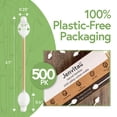thumbnail image 5 of Jenvita Bamboo Baby Cotton Swabs for Ears, Double Tipped Swabs 500 Ct, 5 of 9