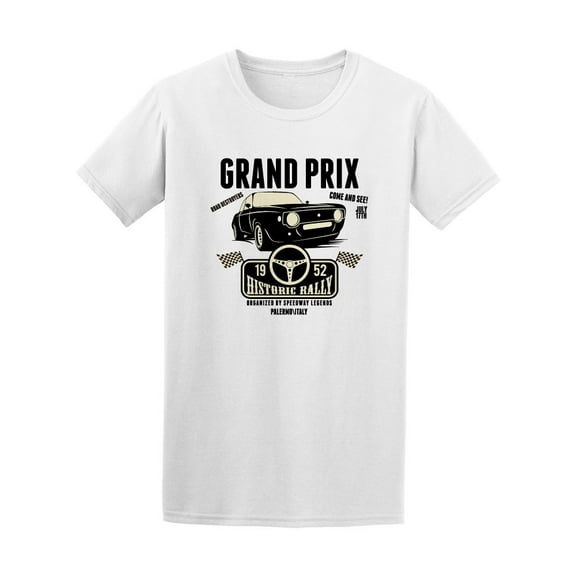 Grand Prix Vintage Race Tee Men's -Image by Shutterstock