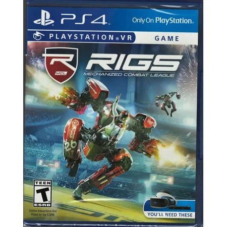 RIGS Mechanized Combat League (PlayStation VR) PS4 (Brand New Factory Sealed US
