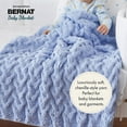 thumbnail image 3 of Bernat® Baby Blanket™ #6 Super Bulky Polyester Yarn, Buttercup 10.5oz/300g, 220 Yards (4 Pack), 3 of 9