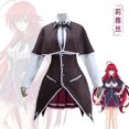 thumbnail image 5 of Peluca de disfraz de Rias Gremory para cosplay de Anime High School DxD, conjunto de fiesta de Halloween de princesa Ruin, 5 of 5