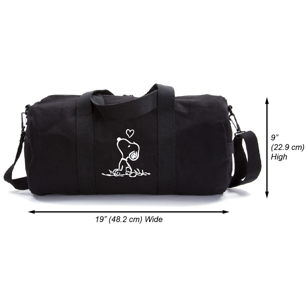 snoopy duffle bag