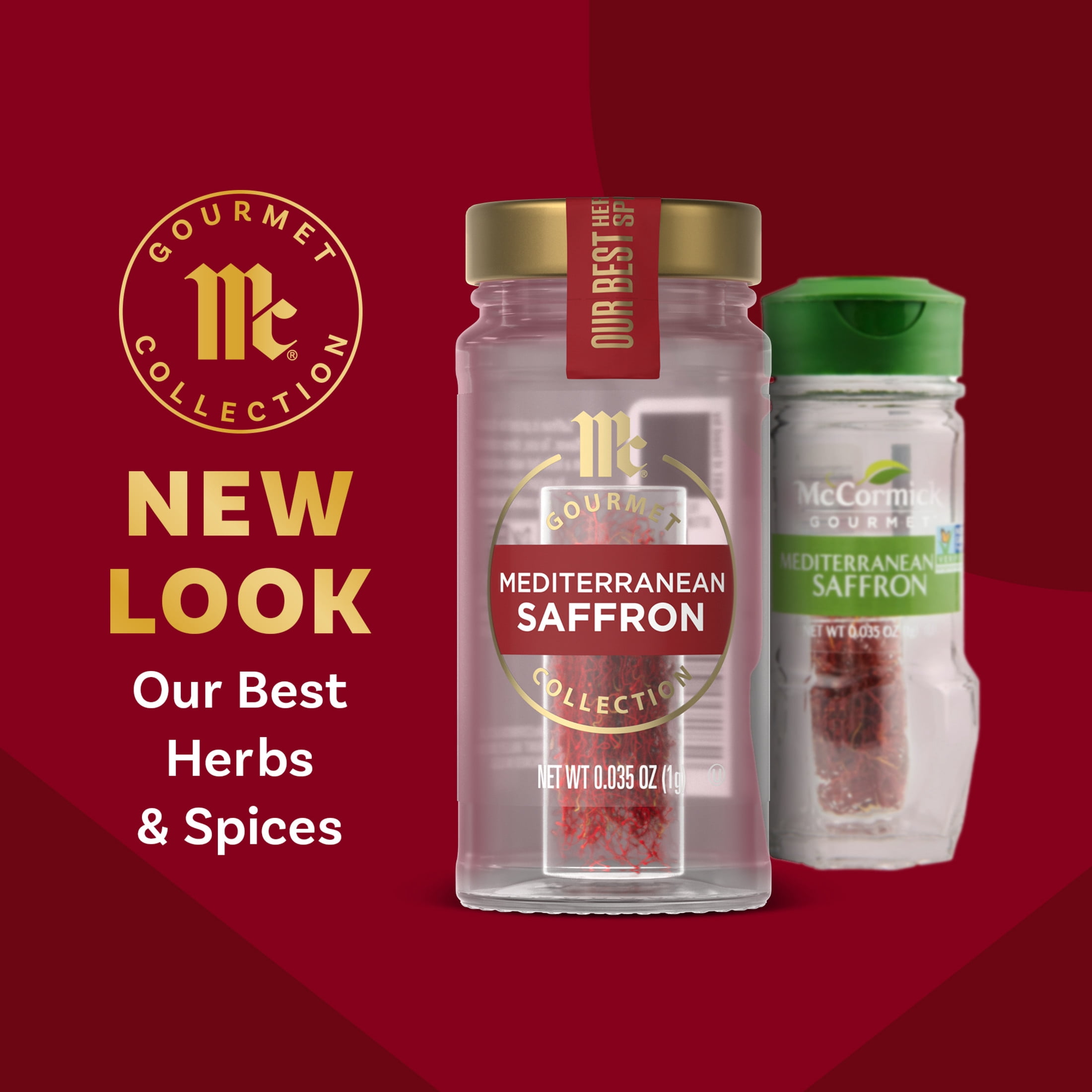 McCormick Gourmet Saffron, 0.04 oz Bottle