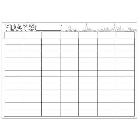 

ZOURIH Calendar Calendar Whiteboard Magnetic Calendars for Refrigerator Family Notepad Clearance!