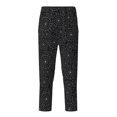 thumbnail image 2 of Disketp Spider Web Black for Teenagers' Pajama Pants ,Lounge Pants Teen joggers Ideal for Home, School, or Sports-Small, 2 of 6