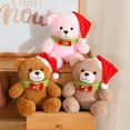 thumbnail image 5 of Cute Teddy Bear Stuffed Animal Doll - Soft Christmas Series Bear Plush Toy Pillow Doll Home Decor, 5 of 5