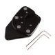 thumbnail image 2 of Almohadil para Soporte de Motocicleta para 750 Extensión Soporte de Soporte Cojín licencia de Soporte Negro Yotijar Placa de extensión Kickstand, 2 of 7