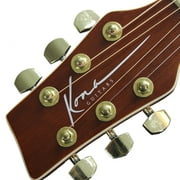 Kona K2 Series Left-Handed Thin Body Acoustic/Electric Guitar