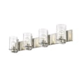 thumbnail image 2 of 492-4V-BN-Z-Lite-Beckett - 4 Light Bath Vanity In Transitional Style-7.25 Inches Tall and 34 Inches Wide-Brushed Nickel Finish, 2 of 2