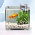 thumbnail image 3 of BeesClover Aquarium Filter, Mini Quiet Waterfall Fish Tank Filter, Adjustable Water Flow Oxygen Increasing Wall Mounted USB Filting Equipment for Aquariums Fish Tank, 3 of 8