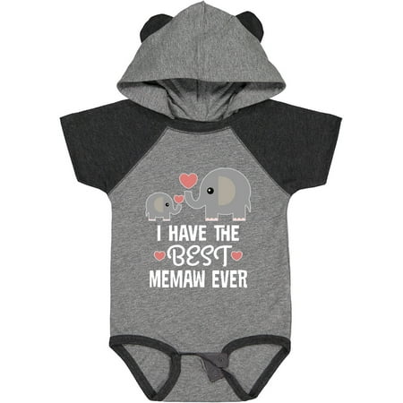 

Inktastic Best Memaw Ever Grandchild Boys or Girls Baby Bodysuit