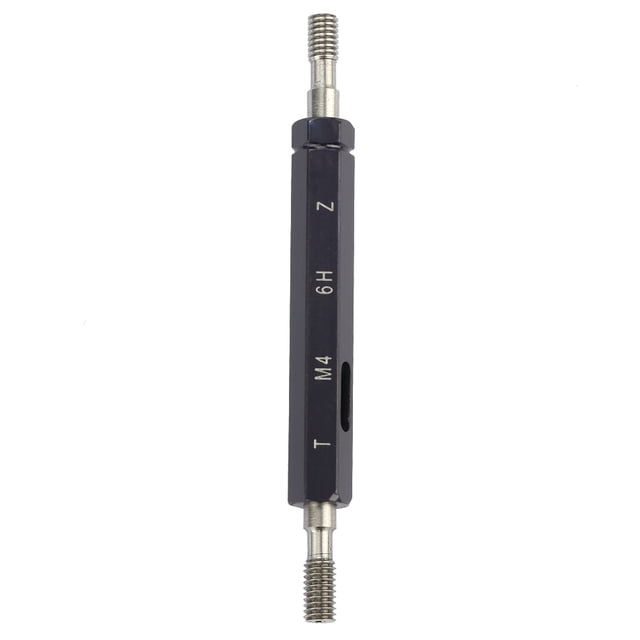 Tapón De Rosca, Acero De Cojinete De Calibre De Tapón De Rosca Calibrada Para Medición De Tamaño De Rosca Interna Anggrek Thread Plug