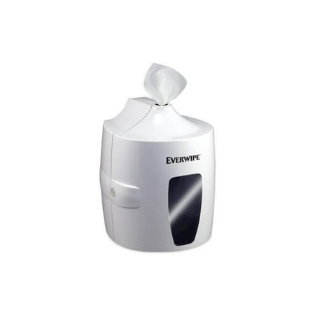 Everwipe Wall Mounted Wet Wipe Dispenser, 11 x 11 x 13.5, White