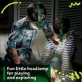thumbnail image 2 of Skywin Kids Headlamp - 3 Pack, 2.8 x 2.9 x 2.7” Dinosaur Headlamp for Kids, Squeeze Mouth to Switch, Roaring Sound Dinosaur Head Lamp, with Adjustable Strap Kids Camping Hunting Gear,Kids Flashlights, 2 of 9