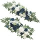 thumbnail image 1 of Guirnalda de Flores Artificiales Zulema Botín de Arco de Boda Azul 80 cm, 1 of 6