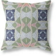 thumbnail image 1 of Cosmic Circle Sprays Coussin en Tissu Intérieur/extérieur avec Fermeture Éclair - Vert Rose Bleu 18 Pouces, 1 of 4