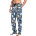 thumbnail image 3 of Top-kevin Multi- Dogs Pajama Pants for Men PJs Bottoms Sleep Lounge Pants with Pockets, 3 of 13