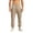 Khaki, variant on Jalioing Mens Cargo Sweatpants Solid Color Drawstring Elastic Waist Cuffed Joggers with Pocket Casual Outdoor Sport Pants