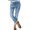 Blue, variant on Sngxgn Womens High Waist Cargo Jeans Straight Wide Leg Casual Pants Jean for Women Stretch Denim Pants(Blue,S)
