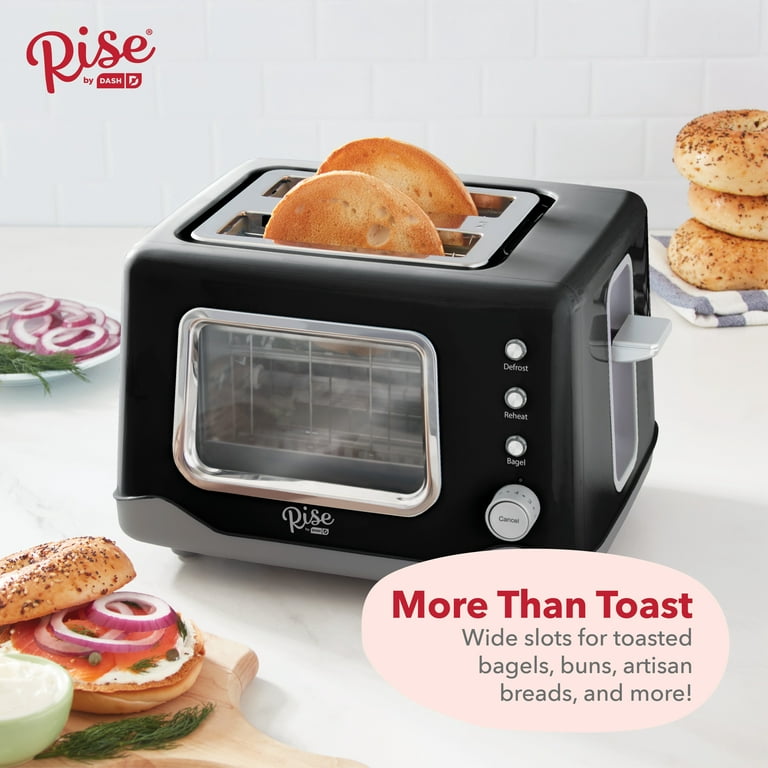iTouchless See-Through Automatic Toaster (Silver)